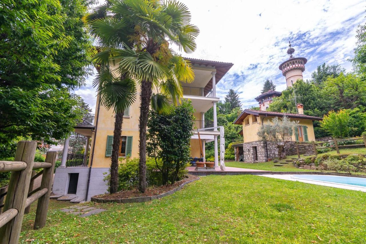 La Dependance Immersa Nel Parco Della Villa Isabella Stresa Exterior foto